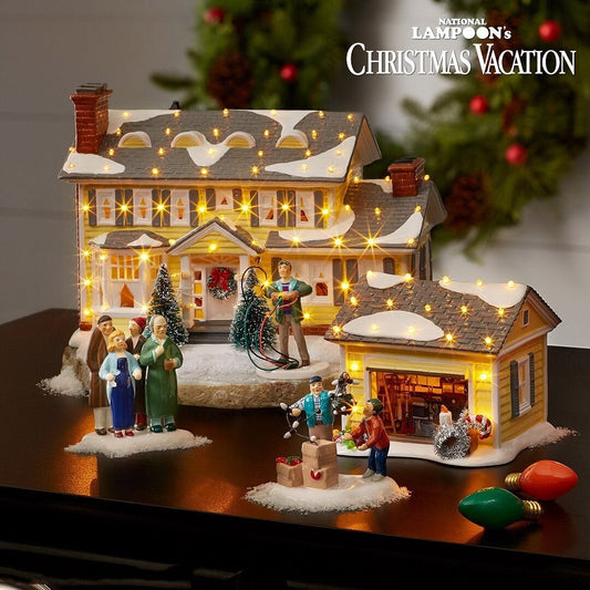 National Lampoon’s Christmas Vacation-Inspired Ceramic Village