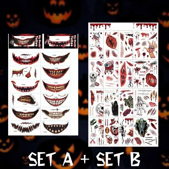 🎃Halloween Prank Makeup Temporary Tattoo🎃