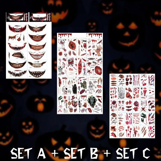 🎃Halloween Prank Makeup Temporary Tattoo🎃