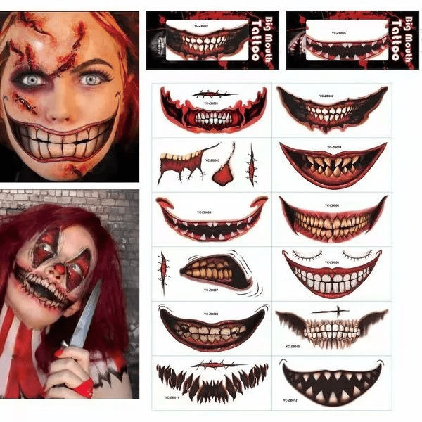 🎃Halloween Prank Makeup Temporary Tattoo🎃