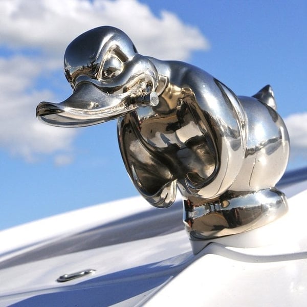 🎄 Angry Duck Hood Ornament Death Proof(No hole punching required)