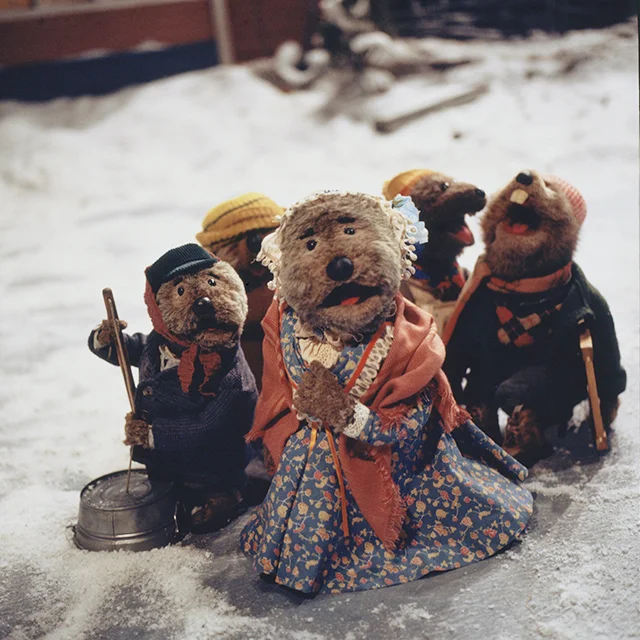 Hand-made Emmet Otter's Jug-Band Art Doll