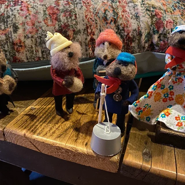 Hand-made Emmet Otter's Jug-Band Art Doll