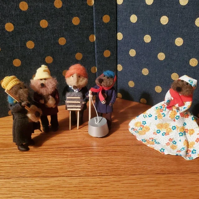 Hand-made Emmet Otter's Jug-Band Art Doll