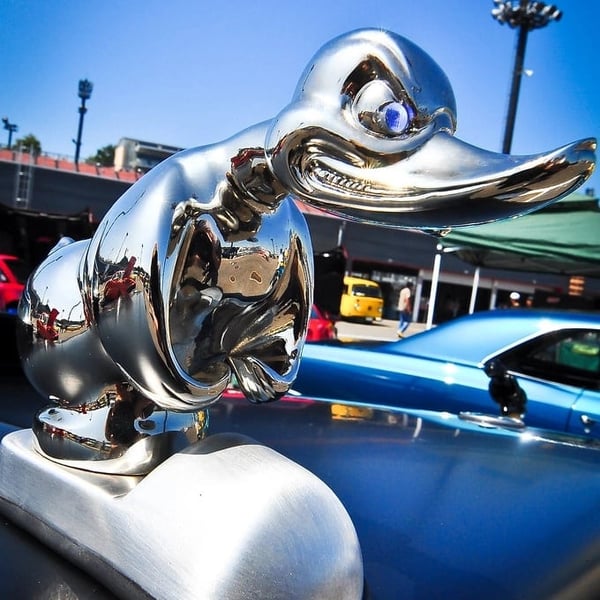 🎄 Angry Duck Hood Ornament Death Proof(No hole punching required)