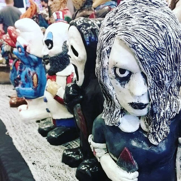 Horror Movie Garden Gnomes Killer-Great idea For Horror movie lovers🎁!