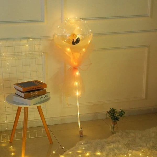 💕LED Luminous Balloon Rose Bouquet
