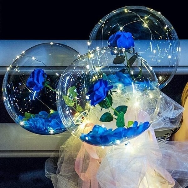 💕LED Luminous Balloon Rose Bouquet