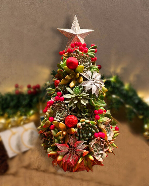 🎄 Succulent Tree Decoration🎁Handmade Surprise gift