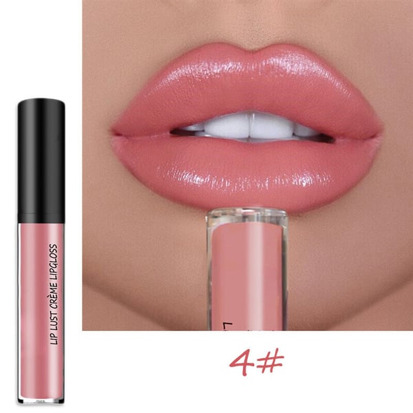 12 Color Long Lasting Moist Lip Gloss Plumper Liquid Lipstick