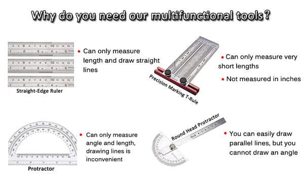 Ultra-precision woodworking scriber measuring tool📏📐
