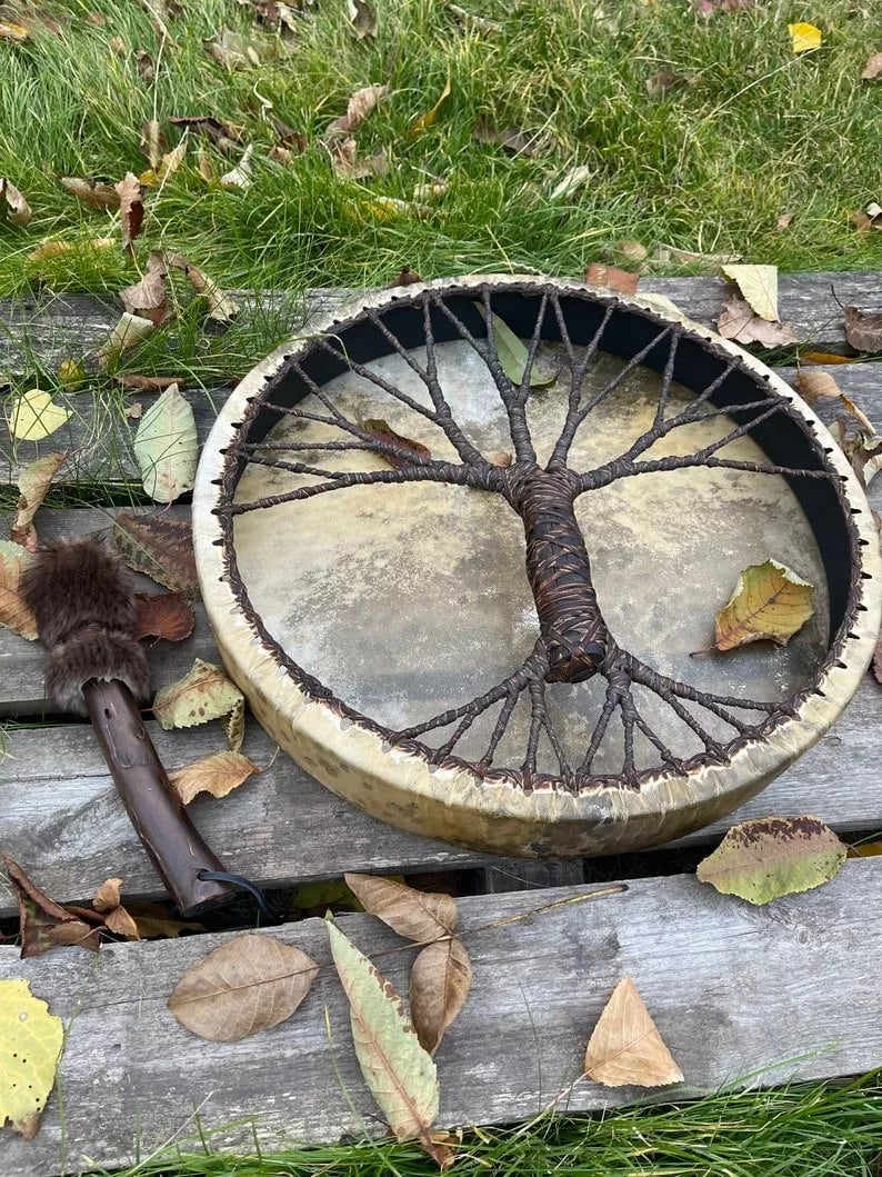 🔥Last Day 49%OFF 🔥-Shaman Drums 'Tree of life' Spirit Music