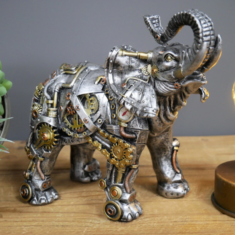 Colors-Steampunk Elephant🐘🐘