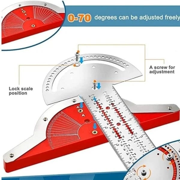 Ultra-precision woodworking scriber measuring tool📏📐