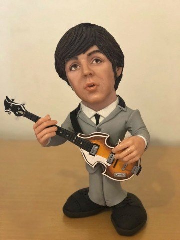 Classic Band Character Sculpture