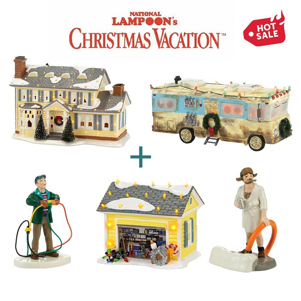 National Lampoon’s Christmas Vacation-Inspired Ceramic Village