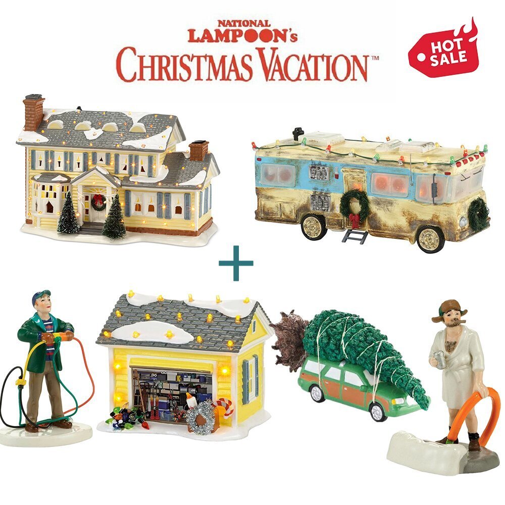 National Lampoon’s Christmas Vacation-Inspired Ceramic Village