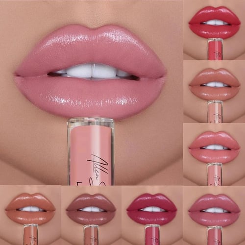 12 Color Long Lasting Moist Lip Gloss Plumper Liquid Lipstick