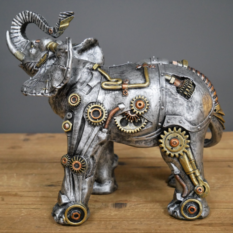 Colors-Steampunk Elephant🐘🐘